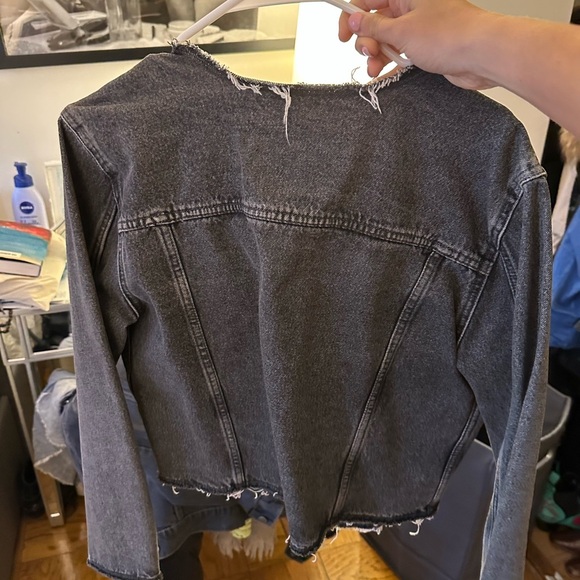 Vintage gray levi jacket - Picture 2 of 2